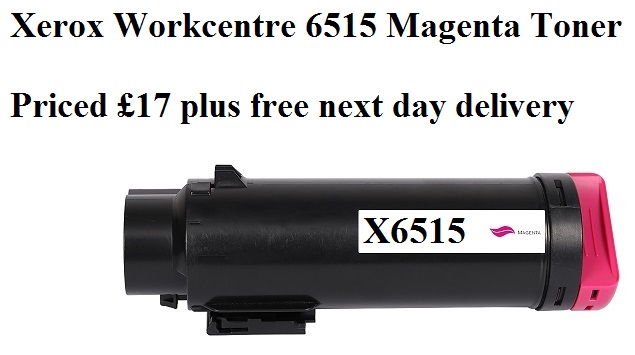X6510m - Low Cost Laser Printer Toner Cartridges - London Toner Cartridges Xerox Workcentre Compatible 6515 Magenta Toner Cartridge